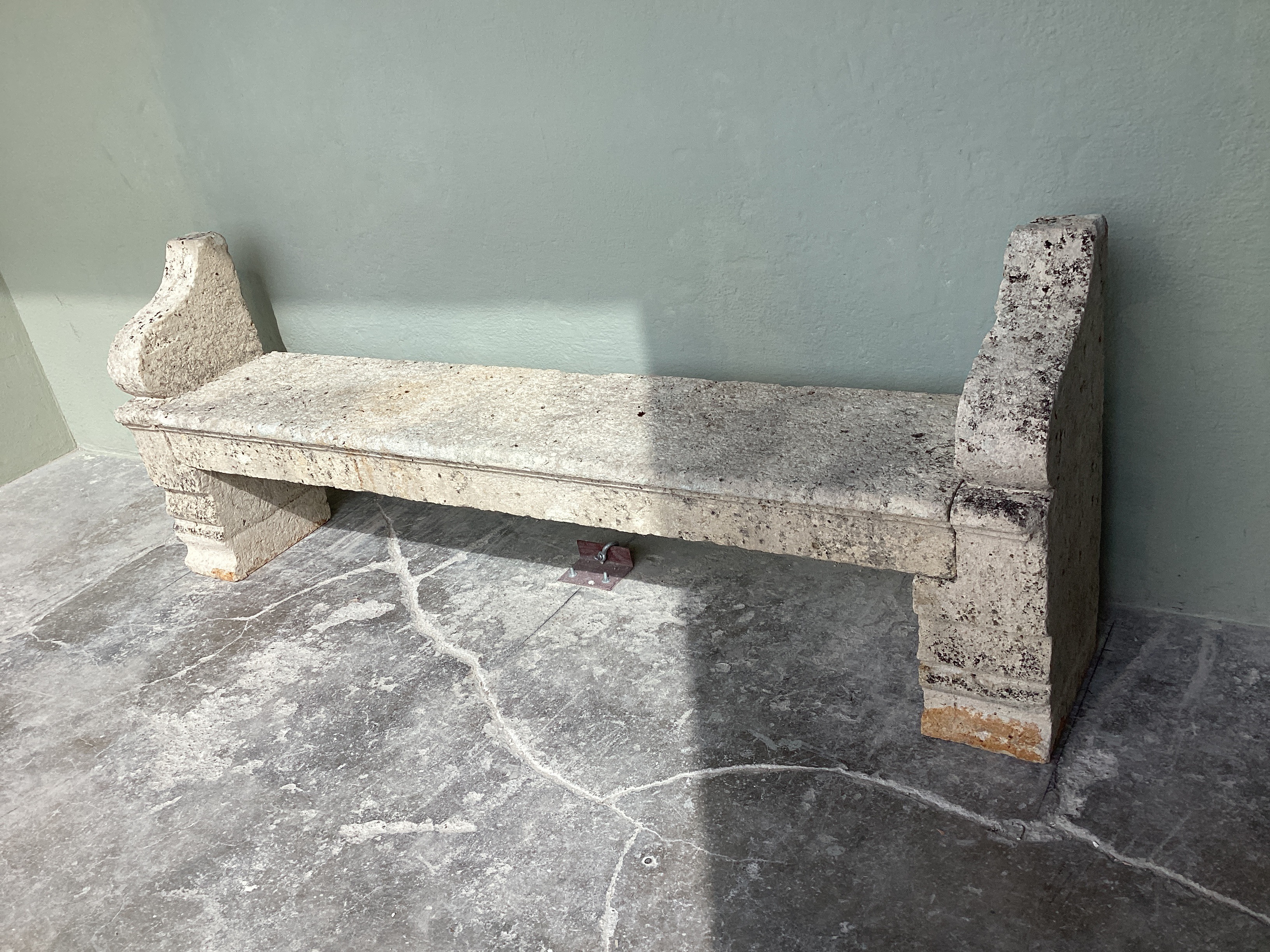 19th c. Stone Bench from the Property of a small Chateau in Rainville, a village in the Vosges region of France - image 5